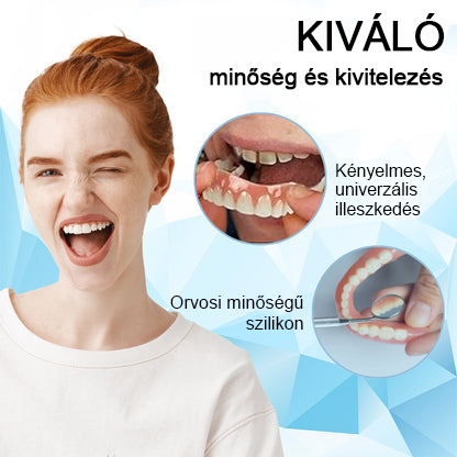 🦷𝑩𝒆𝒂𝒓𝒏𝒊𝒄𝒂™  Комплект протези със силиконова облицовка (⏰Ограничено време за отстъпка, само за 30 минути⏰)